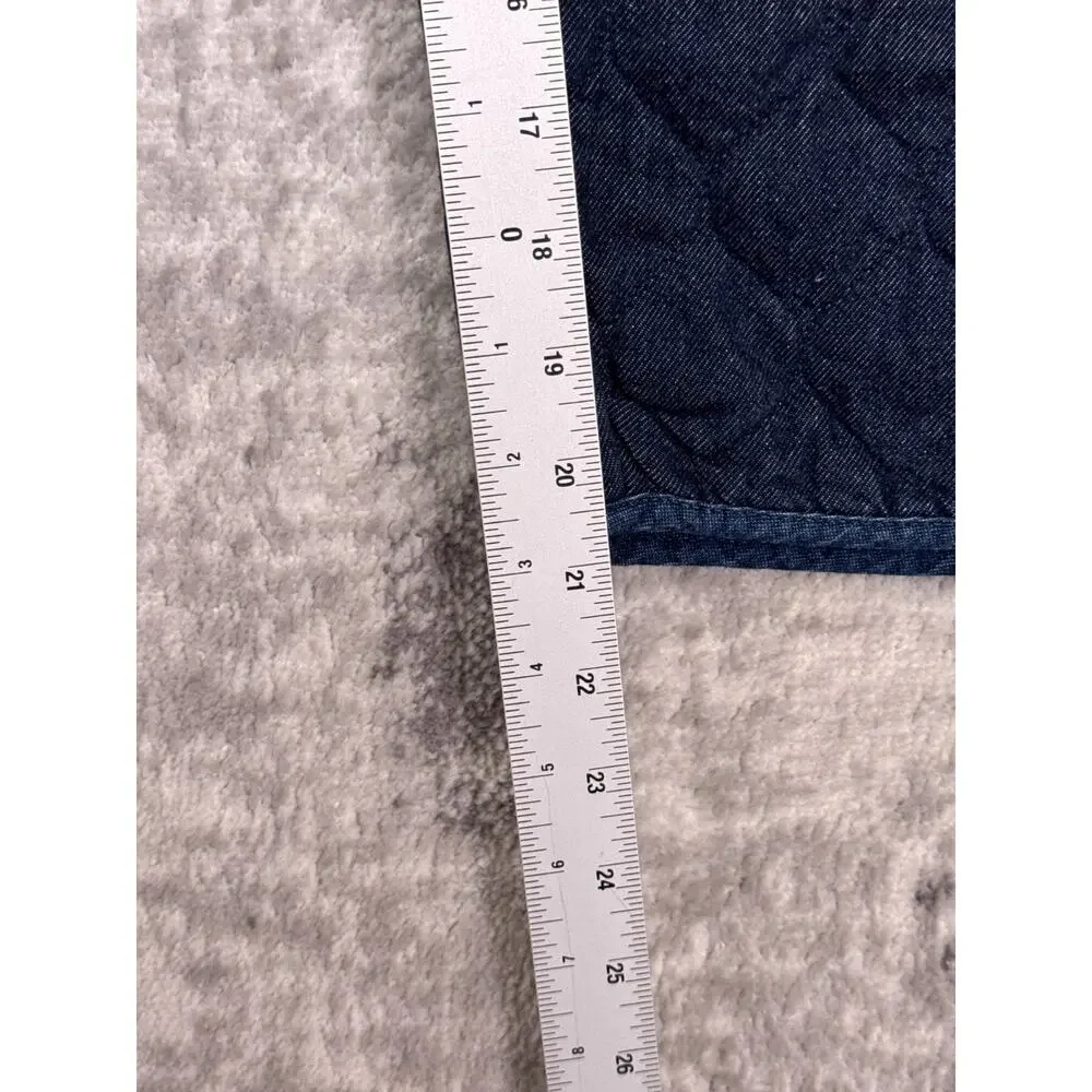Levis Pants Small Womens Made & Crafted Roamer Quilted Relaxed Fit Cropped